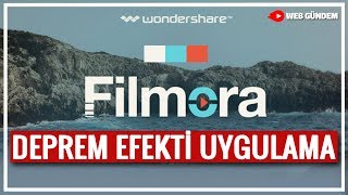 Filmora Deprem Efekti