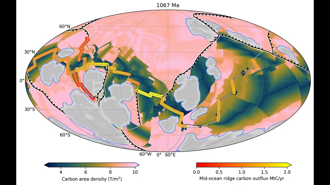 MOR CO2 outgassing and crustal storage with passive margins - YouTube