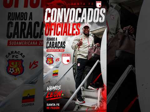 🚨 Convocados de Santa Fe y Repetto rompe el silencio antes de Caracas  #futbol