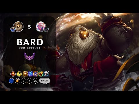 Bard Support vs Seraphine - EUW Master Patch 13.3