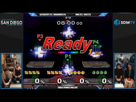 LSSD 94 - EastCoastJeff & Babaganoush vs. MoJoe & MacD - SSBM Winners Finals - Smash Melee
