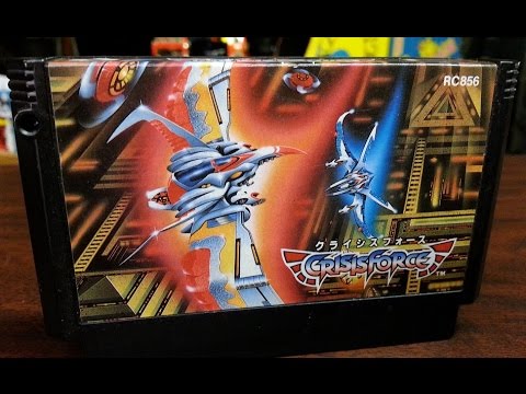Classic Game Room - CRISIS FORCE review for Nintendo Famicom