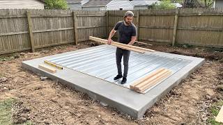 Man Builds a Backyard Tiny House and Turns It into a Home Office | Start to Finish by @Elseweyr