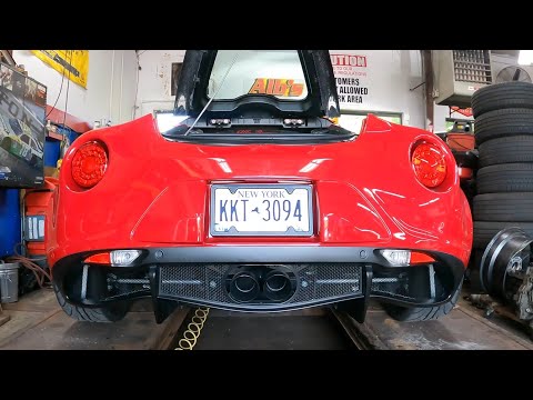 Alfa 4C Centerline Auspuffanlage