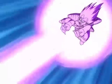 Kamehameha de Goku Vs Galick Ho de Vegeta