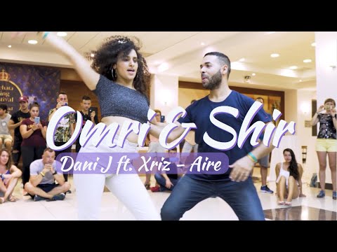 Aire - Oficial Dani J ft. Xriz I Omri y Shir Bachata Dance at Bachata King Festival Kos 2019