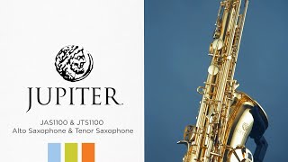 Video thumbnail for JUPITER 1100 Series JAS1100/JTS1100 Alto and Tenor Saxophone by JUPITER Wind Instruments Europe