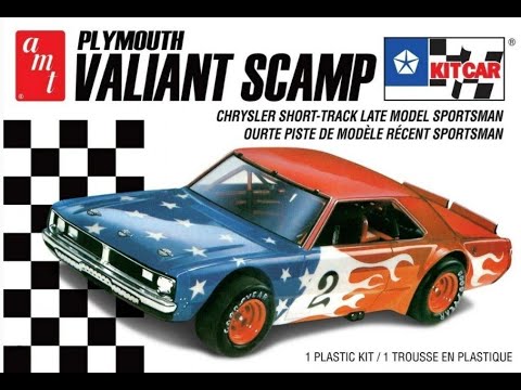 AMT 1/25 PLYMOUTH VALIANT SCAMP (Derby car)