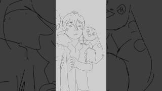 little character interaction of OCs from a digimon rp server I'm in 👏 #animatic #digimon #oc