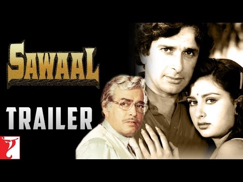 Sawaal | Official Trailer | Shashi Kapoor | Poonam Dhillon