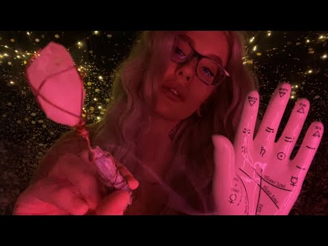 ASMR Tarot Reading with Full Crystal Healing (Reiki)