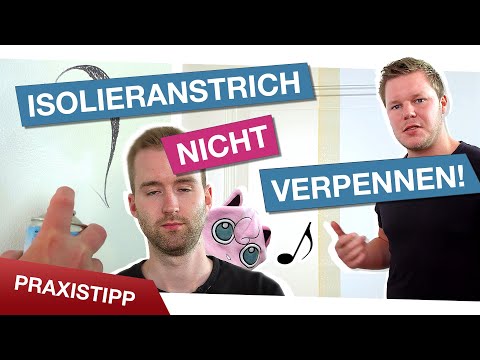 Isolieranstriche – ran an die Flecken!