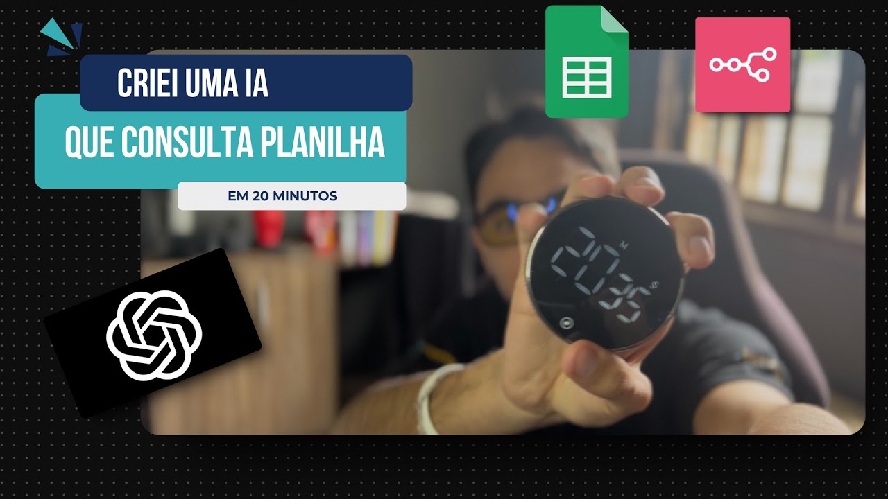 Criei uma IA que consulta planilhas no WhatsApp (Em 20 minutos) Usando o N8N e Evolution