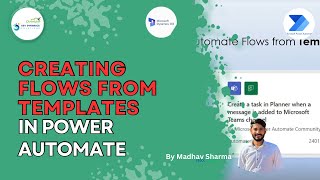 Download the video "Creating Flows from Templates in Power Automate"