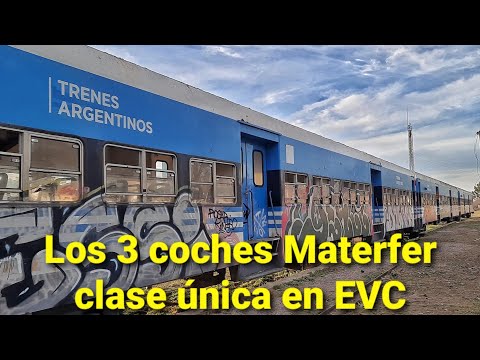 Coches Clase Unica en Empalme Villa Constitución #trenesargentinos#ferrocarrilesargentinos#station