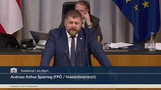 Andreas Arthur Spanring - Preisgesetz, Energie-Control-Gesetz - 17.12.2025