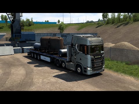 ETS2 | Scania 650 S Midlift | Växjö To Malmö | Cargio - Pressure Tank 12t