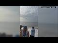 Viral Video Shows Blue Angels Flying Extremely Close To People On Beach