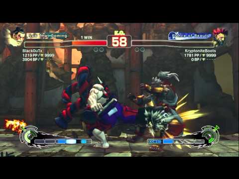 SSF4:AE XBL - Black0uTx (HO) vs KryptoniteBoots (AK)