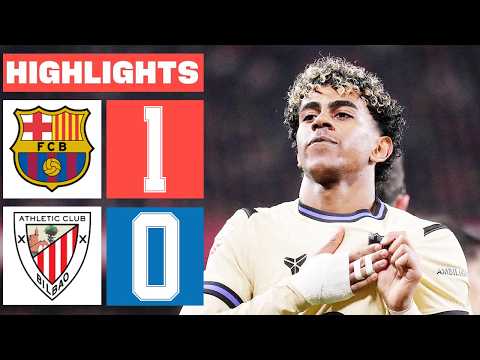 Barcelona vs Athletic Bilbao 1-0 Highlights & All Goals 2026 🏆 Lamine Yamal Goal