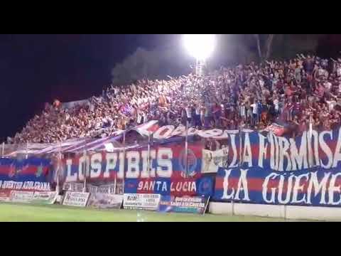 "Te alentaré de corazón" Barra: Los Pibes &bull; Club: Güemes &bull; País: Argentina