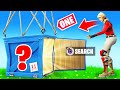 The ONE Supply Drop ONLY Challenge in Fortnite!