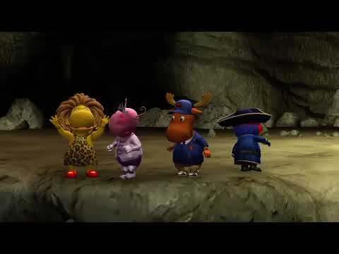 The Backyardigans - Uniqua, Pablo & Tasha Started Panic Again At Super Team Awsome