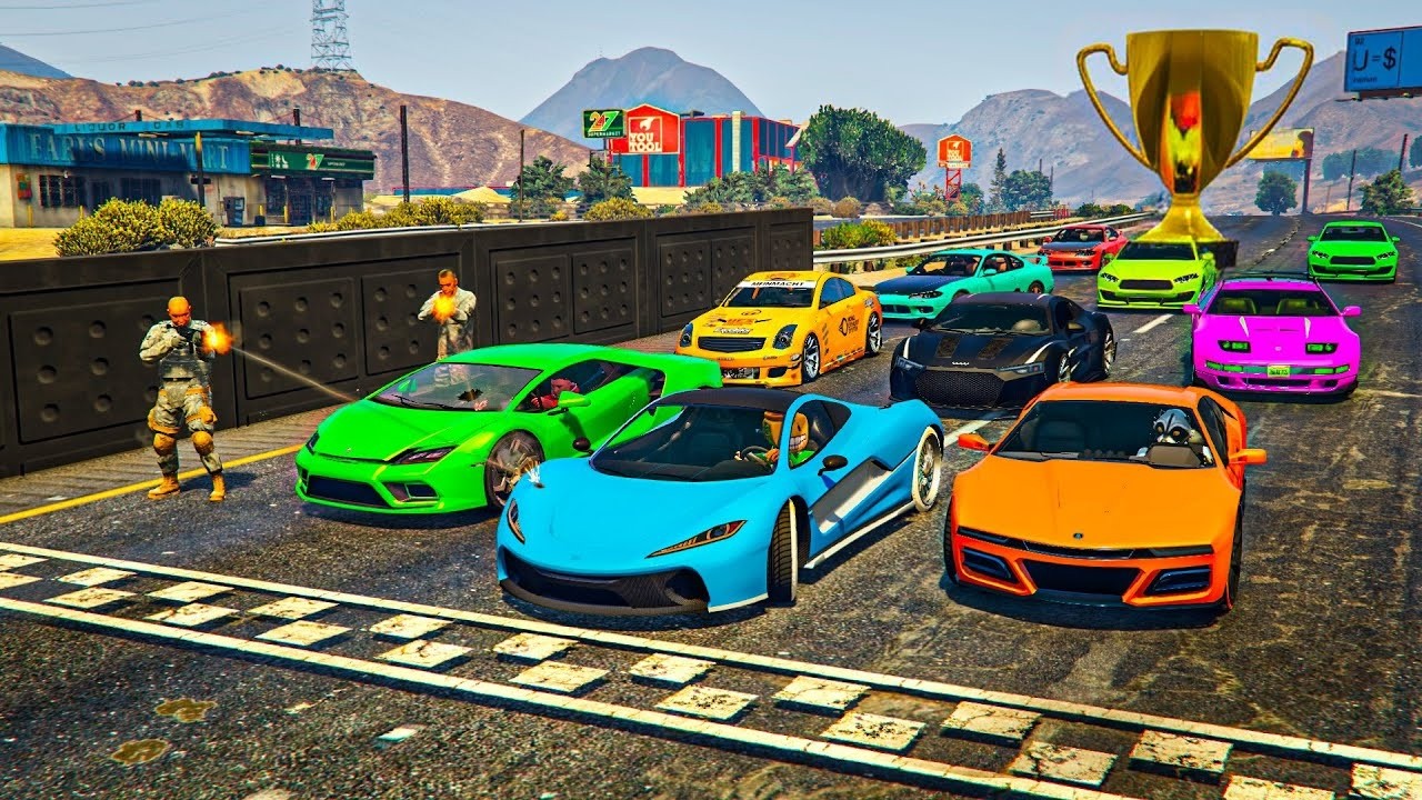 EL TORNEO CON MAS LOCURAS DE GTA 5 ONLINE