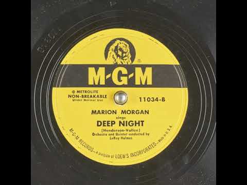 Deep Night (1951) - Marion Morgan