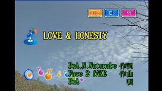 BoA - Love &amp; Honesty (KY 41671) 노래방 カラオケ