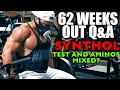 62 WEEKS OUT Q&A | SYNTHOL | MIXING TEST WITH AMINOS