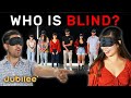 6 Sighted People vs 1 Secret Blind Person | Odd One Out