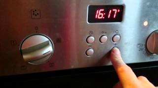 How to.programme a Bosch oven