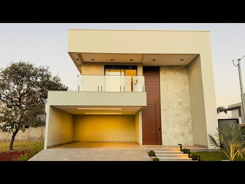 SEGURANÇA DE CONDOMÍNIO + LUXO COMPLETO 🏡SOBRADO NO PARQVILLE JACARANDÁ COM PISCINA | GOIÂNIA 