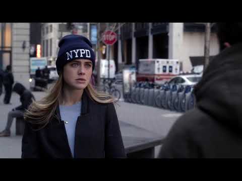 Zeke and Michaela talk on the street - Zekaela 1x16