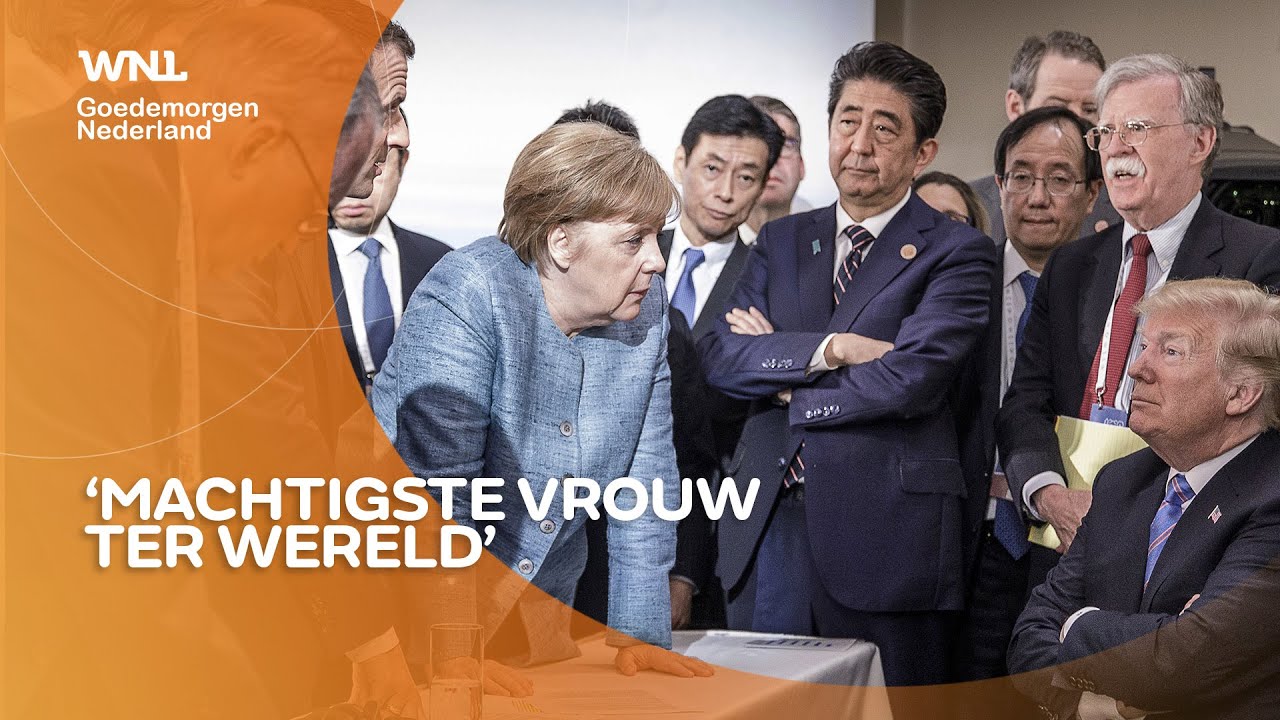 Angela Merkel met haar gekleurde jasjes was de machtigste vrouw ter wereld