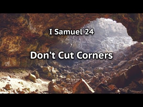 Don't Cut Corners