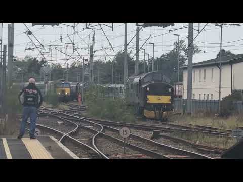 WCRC Class 37 no: 37516 @ Carnforth 27/09/2025.