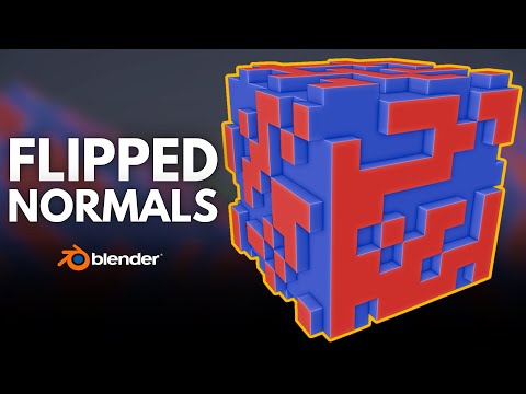 Learn to Flip Normals in Blender!