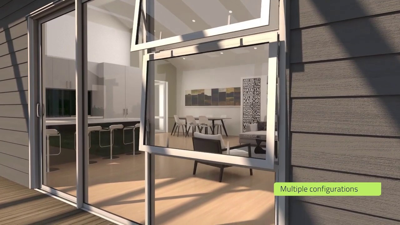 Altus Window Systems - Ranchstacker® with customised awning windows