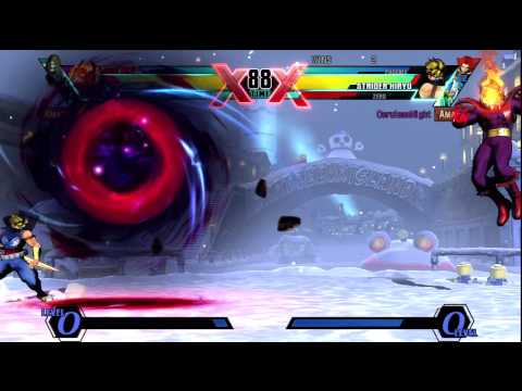 Ultimate Marvel vs Capcom 3 (PS3) -- Non-Ranked Matches 233 - Sneaky Strider