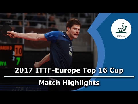 2017 ITTF-Europe Top 16 Highlights I Ovtcharov v Shibaev (Final)