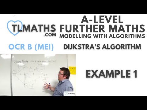 OCR MEI MwA F: Dijkstra’s Algorithm: 02 Example 1