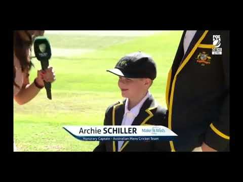#Aus vs #ind  tossed time meet new captain (#Archie Schiller) of Australia