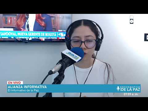 EL INFORMATIVO DE LA PAZ, emisión miércoles 26 de agosto de 2026