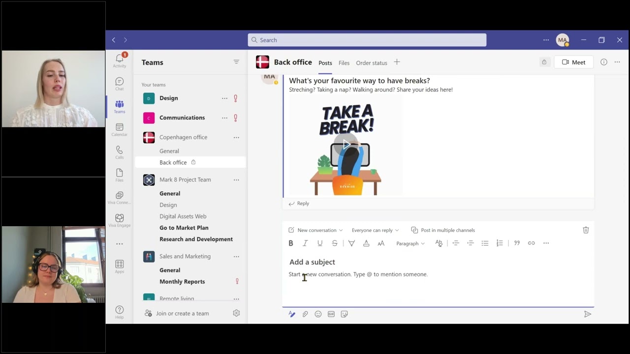 7 Ways Microsoft Teams Can Improve your Employee Experience