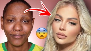 Makeup Transformation Luísa Sonza  😳🔥 #makeup