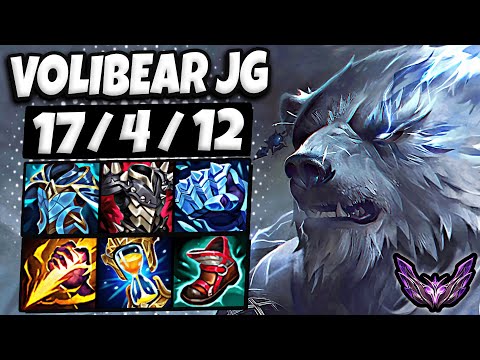 Volibear vs Graves [ Jungle ] Lol Korea Master Patch 13.13 ✅
