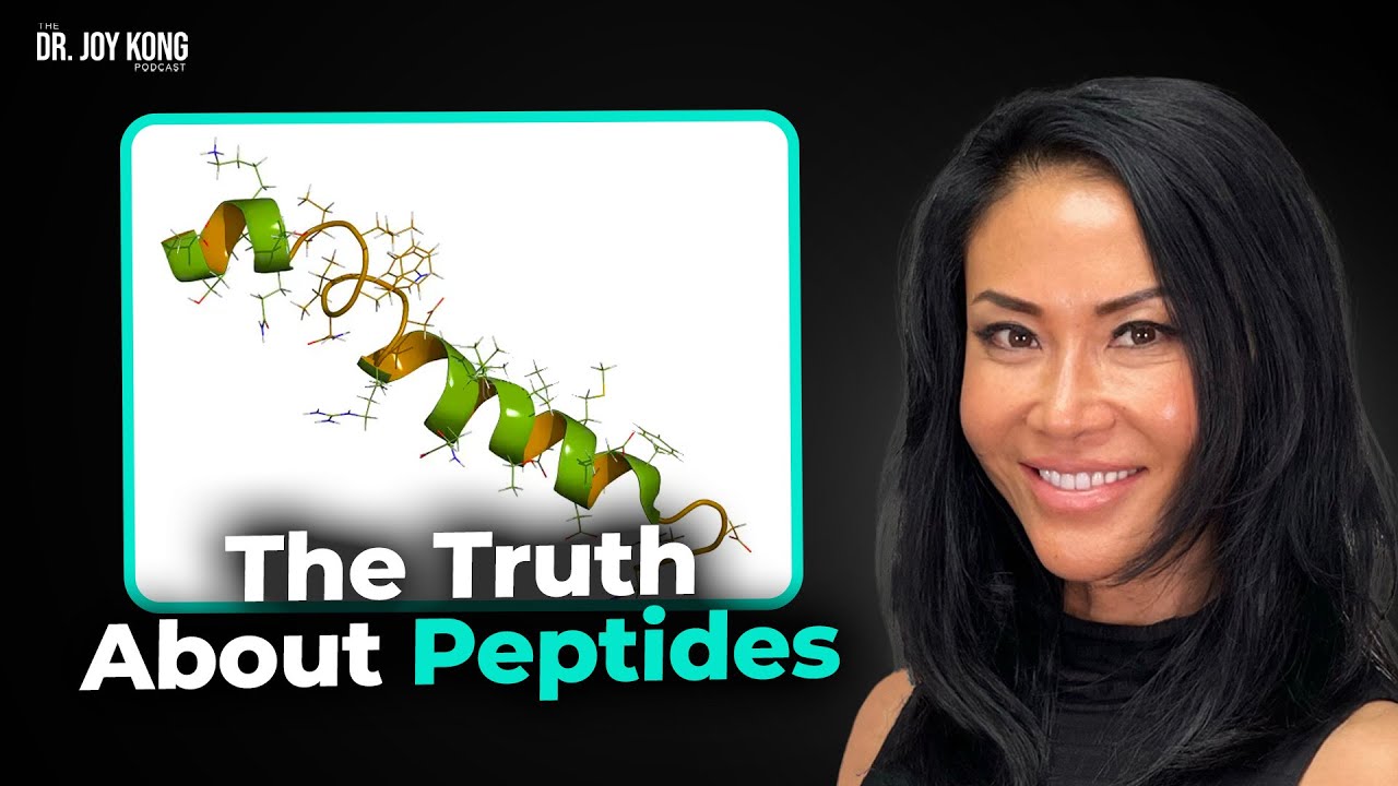 Peptides for Better Health EXPLAINED for BEGINNERS | Dr. Joy Kong