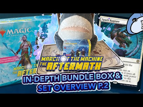 What's in an Aftermath Bundle | Set Overview 2 | March of the Machine the Aftermath MTG Unboxing